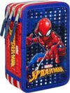 Clondo Astuccio 3 Scomparti Scuola Bambini Per Spiderman Fan Completo 44 Pezzi – Effetto 3D con Personaggi – 20x12x7 cm – Kit Cancelleria Triplo Corredo Elementare e Primaria 6+ Anni – B0H2JZLYS9