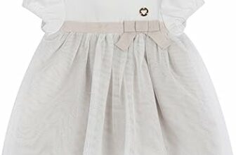 Chicco Vestito Bambina, Vestito Elegante a Maniche Corte, in Cotone Leggero, Ideale Come Abito Cerimonia, Abbigliamento Bambina, Designed in Italy – B0F8P9B4BF