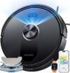 Proscenic Q10 Robot Aspirapolvere Lavapavimenti con Mappatura, Robot Pavimenti 8000Pa 200min, LiDAR Intelligente, Controllo APP/Alexa/WiFi/Siri/IFTTT, Ideale per Pulizia Domestica/Peli Animali – B0FP5BRTHJ