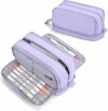 Sciphylia Astuccio Astuccio Grande Capacità Astucci Bambini Ragazzo con 4 Scomparti Astuccio Materiale Scolastico Stazionario Ufficio Trucco Borsa Astucci per Università Studente Donna Uomo – B0BWXV3KC1