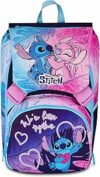 Seven Zaino Doppio Lilo & Stitch Scomparto Estensibile, Lilla, Maxi Capienza, Schienale Preformato, Bambina, Scuola Elementare – B0F9B29NNF