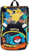 Seven Zaino Pokemon Doppio Scomparto Estensibile, Nero, Maxi Capienza, Schienale Preformato, Bambino, Scuola Elementare – B0F9B23FKN