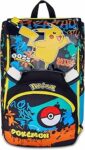 Seven Zaino Pokemon Doppio Scomparto Estensibile, Nero, Maxi Capienza, Schienale Preformato, Bambino, Scuola Elementare – B0F9B23FKN