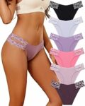 BeReady Mutande Donna Brasiliana Slip Donna Senza Cuciture Pizzo Culotte Donna Senza Cuciture Confortevole Invisibile Intimo Donna – B0C9WH5XZC