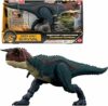 Mattel Jurassic World – Carnotauro Charge ‘N Chomp, dinosauro con ruggiti che corre e morde, azione speciale carica e divora attivabile con pulsante, 4+ anni, JKG85 – B0FDH3N4VM