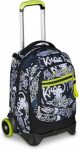 Seven Zaino Trolley Scuola Elementare Bambino, Zaino Sganciabile, Triplo Uso, New Tech, grigio/giallo – B0DZHFPMLV
