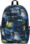 Seven Freethink Zaino Scuola Media Ragazzo, Scuola Elementare 34L, Doppio Scomparto, Tasca PC e Borraccia, Ricarica USB, Blu Giallo – B0CV5TSH51