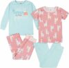 Gerber Toddler Snug Fit 4-Piece Pajama Set Set di Pigiama Bimba 0-24 – B08GH55C7F