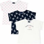 Chicco T-Shirt Bambina, Set di 3 Magliette a Maniche Corte, in 100% Cotone, Ottimi per la Primavera e L’Estate, Abbigliamento Bambine e Ragazze – B0DW43ZPWL