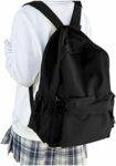 HYC00 Zaino Scuola Superiore Ragazza,Zaino da Scuola Media Ragazzo Zaino Università Leggero Resistente all’acqua College Casual Daypacks, Zaino PC 14 Pollici Zaini Scuola Cartella Adolescente,Nero – B09VXR58RN