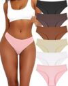 BeReady Confezione da 6 Mutande da Donna in Cotone Elasticizzato Slips Cotone Hipster comode Biancheria Intima Cotone Intimo Traspirante Slip da Donna Confezione Multipla S-XL – B0D25TL5K9