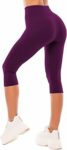 SINOPHANT 3/4 Leggins Capri Vita Alta Donna, Estivi Leggings Donna Fitness Corti Pantaloncini Yoga Coprenti Pinocchietto Opaco Elastici Morbido per Sportivi o Casual – B0BQJW3ZCG