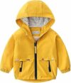 Volunboy Bambini Cappotto Giacca a Vento Con Cappuccio, Unisex Autunno Antivento Stampa Giacche – B0BTP7JW9W