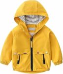 Volunboy Bambini Cappotto Giacca a Vento Con Cappuccio, Unisex Autunno Antivento Stampa Giacche – B0BTP7JW9W