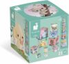 Janod – Animali Quadrati Piramidali – Gioco per L’Apprendimento e Prima Infanzia – Giocattolo di Impilamento e Incastro – Apprendimento di Numeri e Dimensioni – A Partire da 1 Anno, J02652 – B08SXSCXLZ