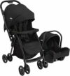 Graco – Revaya™ Sistema da viaggio, passeggino con chiusura veloce (0-4 anni circa, 0-22 kg); seggiolino auto per neonato (da 40 a 75 cm, 0-12 mesi circa), colore Midnight – B0FTMB3Z67