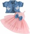 Vestito Bambina tutù e Cardigan 2 Pezzi Set Floreale Senza Maniche con Papillon Tulle Abito Vestiti + Cardigan Abbigliamento Estivo Autunno per Festa di Compleanno – B0DXF9F6TB