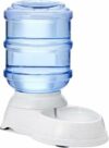 Amazon Basics Cani e gatti Distributore di acqua per animali domestici, 3.8 litri, Misura Piccola – B07227RQJ9