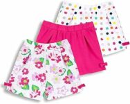 Chicco Pantaloncini Bambina, Set di 3 Pantaloncini Corti, in 100% Cotone, Ideali per la Primavera e L’Estate, Abbigliamento Bambine e Ragazze – B08XK843GQ