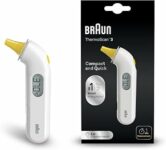 Braun ThermoScan 3 Termometro auricolare, Misurazione rapida di 1 secondo, Indicatore di febbre audio, Display digitale, Adatto a neonati e bambini, Marchio #1 tra i dottori 1, IRT3030 | Indicatore di febbre audio | Display digitale | Adatto a neonati e bambini | Marchio n.1 tra i dottori1 | IRT3030 – B01IBL6MPQ