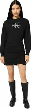 Calvin Klein LS Monologo Terry Crew Fashion D Lv047e224g Vestiti Donna – B0F4NWY1Y5
