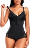 Body Contenitivo Modellante Donna Pizzo Bodysuit Shapewear Contenitivo Intimo Snellente Modellante Shapewear Pancia Piatta Invisibile Body Shaper – B0G2RPK4DX