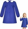 DiULi Grembiule Scuola Elementare Bambino Blu con Chiusura Bottoni, 8A – B0GVPGHWGN