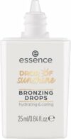 essence DROP OF sunshine BRONZING DROPS – Per un glow effetto baciata dal sole – Idratanti – Con glicerina e profumo di cocco – Cosmetica vegana – 25 ml – B0D6NF89NR
