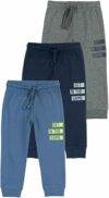 Chicco Pantaloni Bambino, Set di 3 Pantaloni Lunghi in Felpa 100% Cotone, Abbigliamento Bambino, Designed in Italy – B0DM9QH8L8