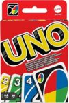 Mattel Games UNO Gioco di Carte, 7+ anni, 2-10 giocatori | Gioco UNO con classico abbinamento di colori e numeri, ideale per bambini, ragazzi e famiglia, W2087 – B005I5M2F8