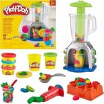Play-Doh Tourbillon de Smoothies, Coffret Créatif avec 20 Accessoires et 8 Pots de Pâte à Modeler, Jouet Créatif pour Les Filles et Garçons dès 3 Ans – B0C3528VHM