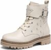 DREAM PAIRS Stivaletti Bambina Inverno Borchiati – B0B464BYFP