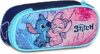 Seven Portapenne Lilo & Stitch Scuola Round Plus, Celeste e Rosa, Astuccio Ovale Con Elastici e Tasca Per Penne, Matite e Accessor, Scuola Elementare e Media, Bambina e Ragazza – B0F9B3D4DT