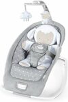 Ingenuity Altalena e Sdraietta 2 in 1 Leggera da Neonato a Bambino – Tappetino Pancino, Vibrazioni e Suoni, 0-30 Mesi Fino a 18 kg (Cuddle Lamb) – B07QVLTZ6R