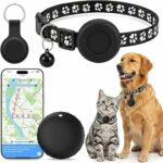 Collare GPS Gatto, Localizzatori GPS per Cani e Gatto, Compatibile con iOS e Android, GPS per Cani Nessun Abbonamento, per Animale Domestico, Impermeabile IPX6, Posizionamento Globale in Tempo Reale – B0HBP85J9R