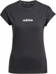 adidas Women T-Shirt Essentials Linear Cotton – B0CZP48LW1