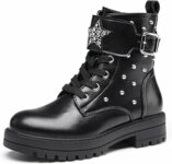 DREAM PAIRS Stivaletti Bambina Inverno Borchiati – B0B2VT4JSX