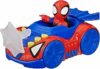 Hasbro Marvel Spidey e i suoi fantastici amici, macchina giocattolo Spidey e Web-Crawler con action figure da 7,6 cm e accessori, giocattoli supereroi, bambini e bambine dai 3 anni in su – B0F45H69BL