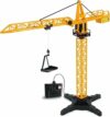 Teorema Giocattoli, Gru Giocattolo per Bambini Alta 60cm, Gru Filoguidata Multifunzione con Rotazione a 360° e Gancio Mobile, Gioco da Cantiere – B0F8P5X7ZM