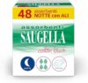 Saugella Assorbenti Cotton Touch Notte, 48 Assorbenti Cotone Notte con Ali, Azione Antibatterica, Antiodore e Lenitiva – B08LM39WF7