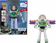 Mattel Disney Pixar Toy Story 5 – Buzz Lightyear Hi-Tech, action figure da 30cm con modalità volo e attivazione ali tramite pulsanti, riproduce oltre 35 suoni e frasi dal film, 3+ anni, JMW28 – B0G52C6XR8