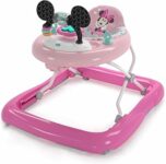 Bright Starts, Disney Baby, Minnie Mouse, Tiny Trek, Forever Besties, 2 in 1 con stazione di gioco rimovibile, luci e canzoni, regolabile in altezza, 6 mesi + – B09QNK7BD9