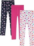 LiKing Leggins Bambina Pantalone Scalda Cuore Danza Bambina,Pantaloni Felpati Bambina 6-16 Anni, 2/3er Pack 4539 – B0BTLQFL31