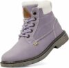 B09JLC118L Mishansha Stivali da Neve Bambino Unisex Calde Foderate Gr.24-36EU – B09CM1NYB8