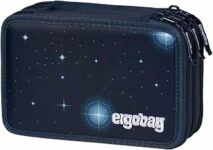 ergobag Astuccio maxi | Set da 40 pezzi con matite colorate e pennarelli Lyra, righello, forbici e scomparto per monete, ideale per la scuola – B0DFV2YJR8