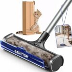 Spazzola Tappeti Peli Animali, Rullo Peli Animali Manico 1,5m | Levapeli Animali Riutilizzabile, Contenitore Grande, Pulizia Profonda e Raccolta Automatica Peli Cane e Gatto per Tappeti – B0H3TV1KQH