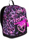 Seven Zaino New Fit, Doppio Scomparto, Tasca Porta Borraccia, Scuola e Tempo Libero, Lovely Elements, Bambine e Ragazze, rosa/viola – B0DZHG8FYT