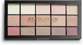 Revolution Reloaded Eyeshadow Palette, Iconic, 15 Shades | Tonalità Molto Pigmentate e a Lunga Tenuta, Vegan e Cruelty-Free, 16,5g – B07NGHB486
