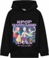 KPOP Demon Hunters Ufficiale Felpa con Cappuccio Bambina e Adolescenti, Felpe Invernali, Huntrix Saja Boys Regalo Ragazza – B0FTMYR9SF