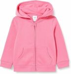 Amazon Essentials Bambine e Ragazze Felpe con Cappuccio Foderate in Pile con Cerniera – B08WK61X9J